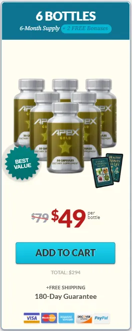 apexgold buy 6 bottles