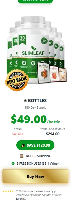 greenslim buy 6 bottles