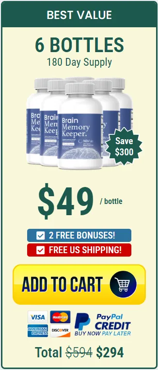 mindrecall buy 6 bottles