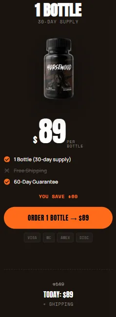 horsewood buy 1 bottle