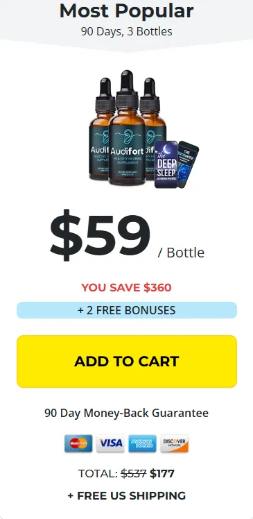 audifort buy 3 bottles