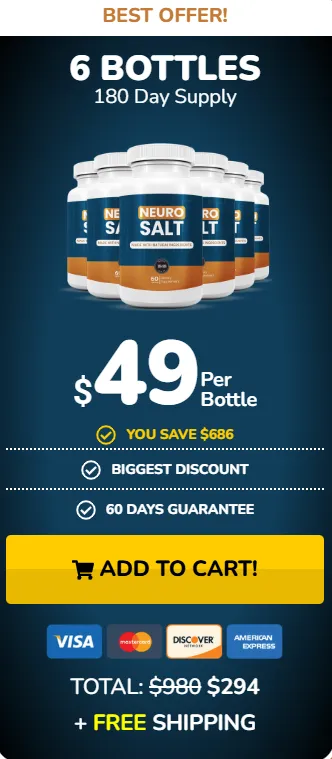 neurosalt buy 6 bottles
