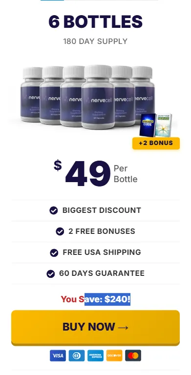 nervecell buy 6 bottles