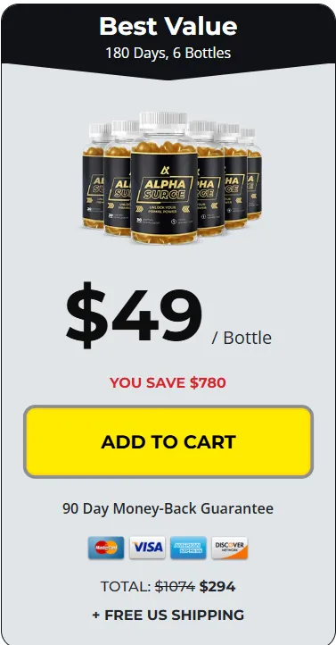 alpha shaped buy 6 bottles