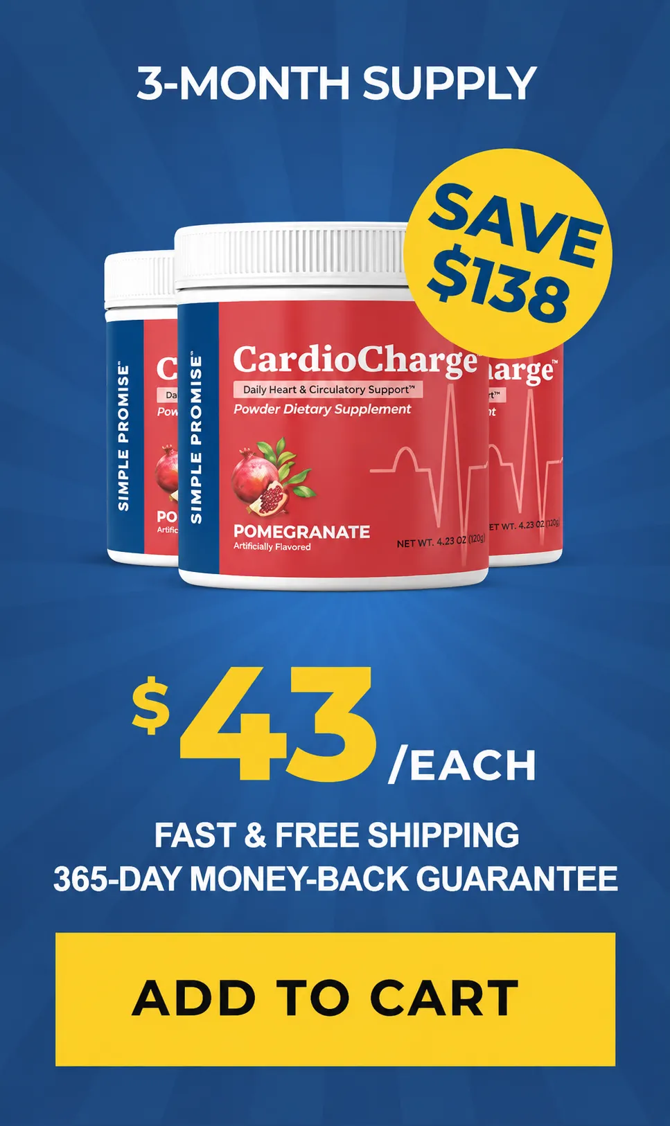 cardiocare buy 3 bottles