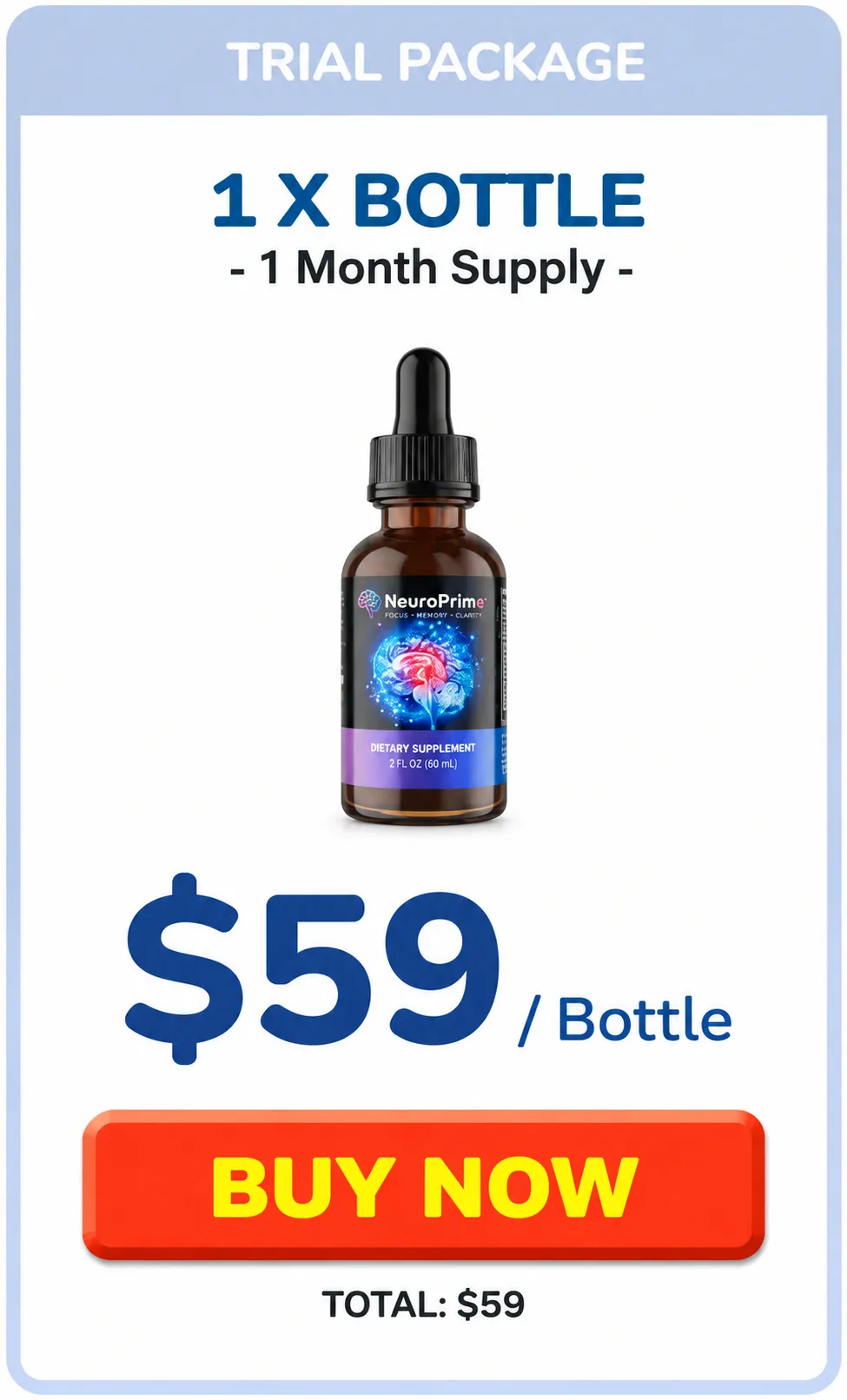 neuroflux buy 1 bottle