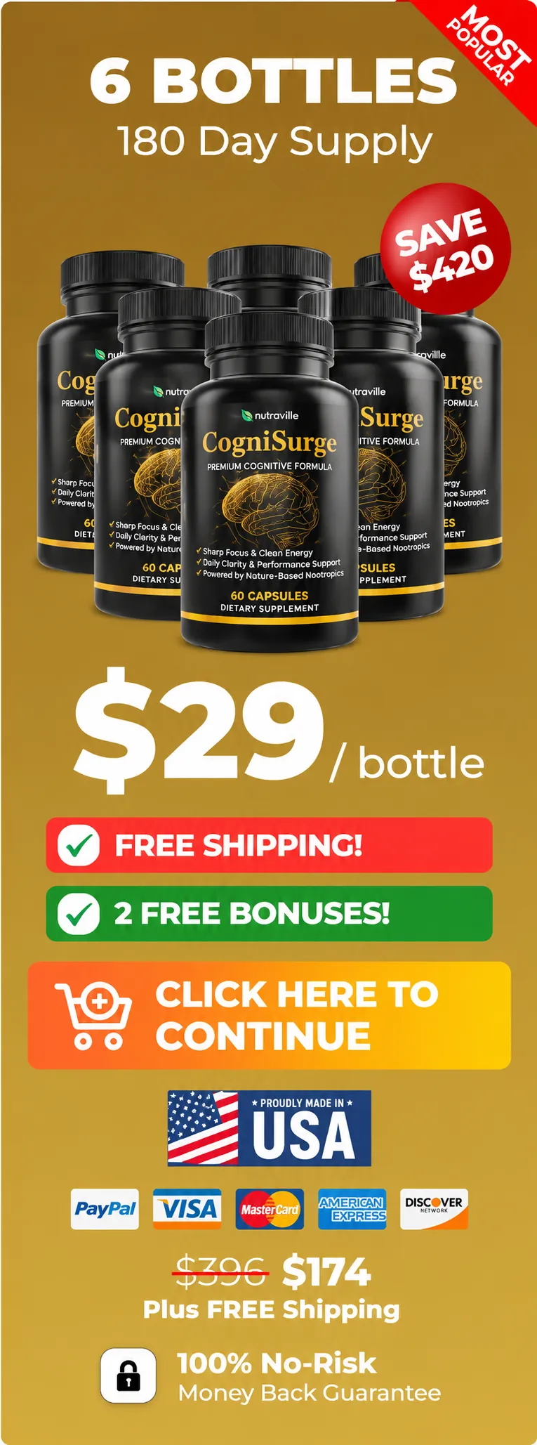 cognivexus buy 6 bottles