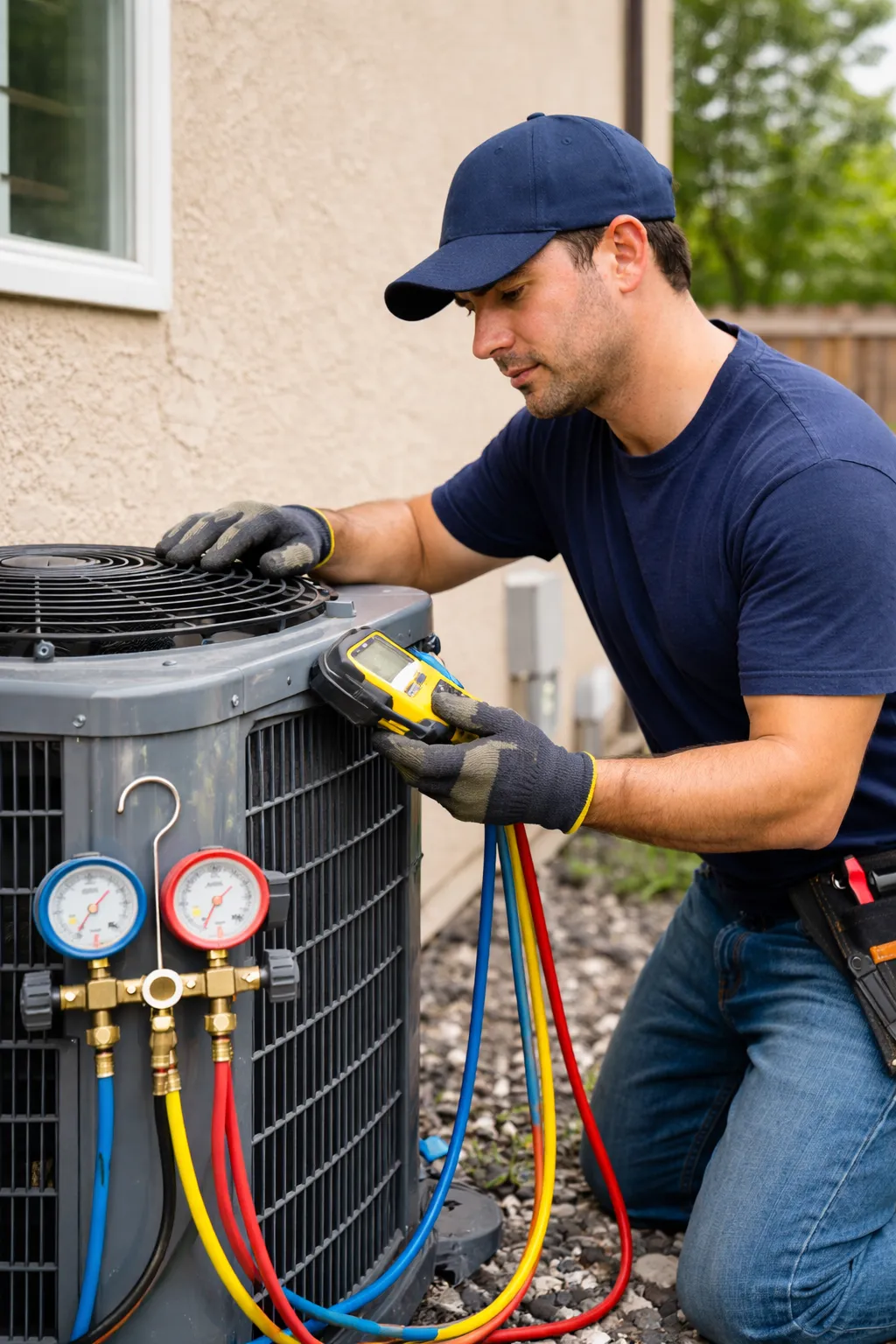 green and black power tool