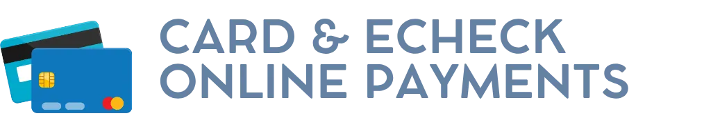 Card & eCheck Online Payments