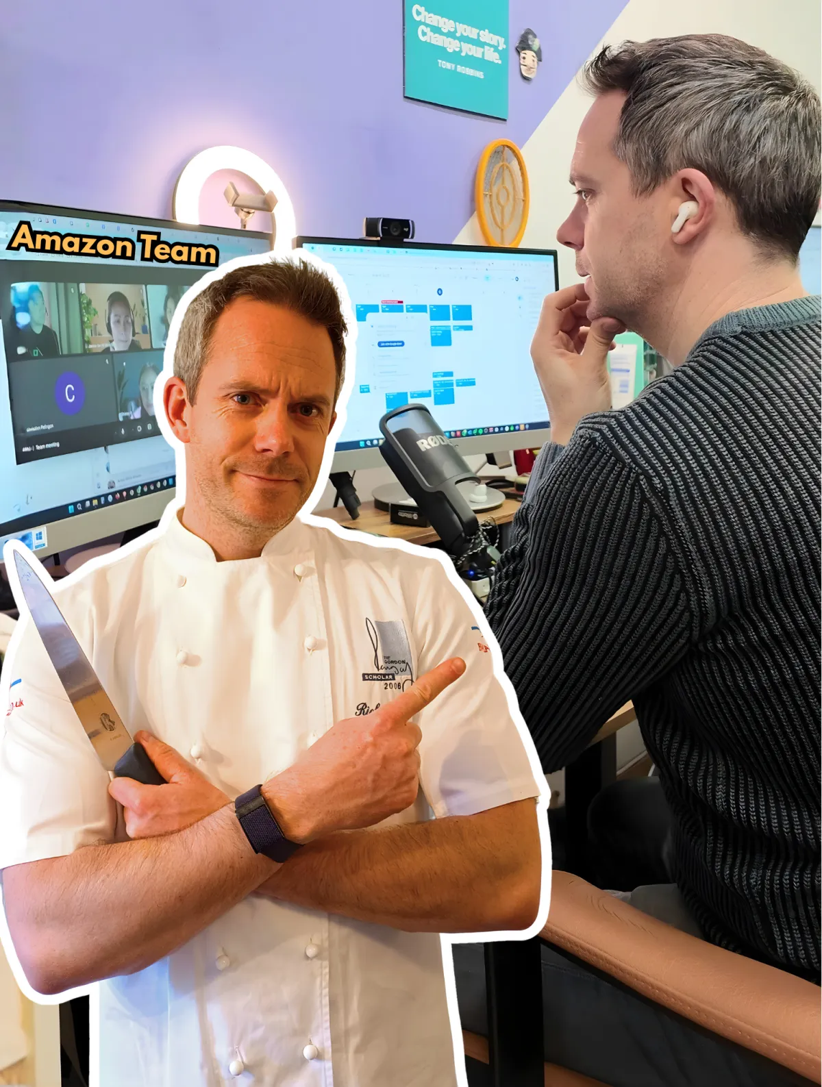 Michelin-star Chef to Amazon Pro