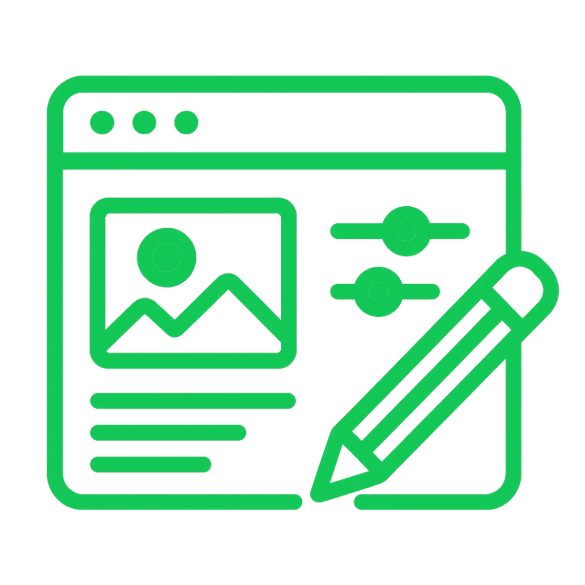 customized website