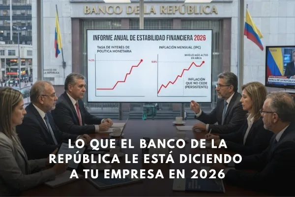 La Tasa Más Alta en Años y la Inflación que No Cede: Lo que el Banco de la República le Está Diciendo a Tu Empresa en 2026