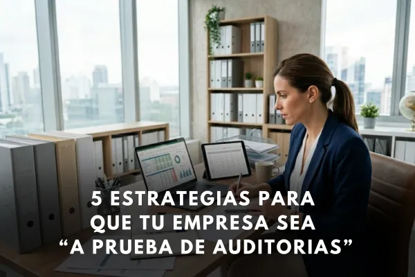 Blindaje Contable 2026: 5 Estrategias para que tu Empresa sea "A Prueba de Auditorías"