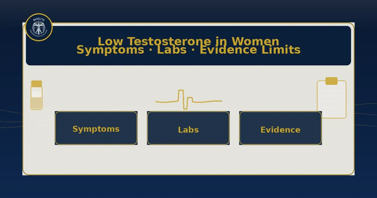 Low Testosterone in Women: Symptoms and Labs | BIOELITE