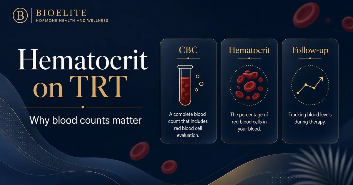 Hematocrit on TRT: Why Blood Counts Matter | BIOELITE