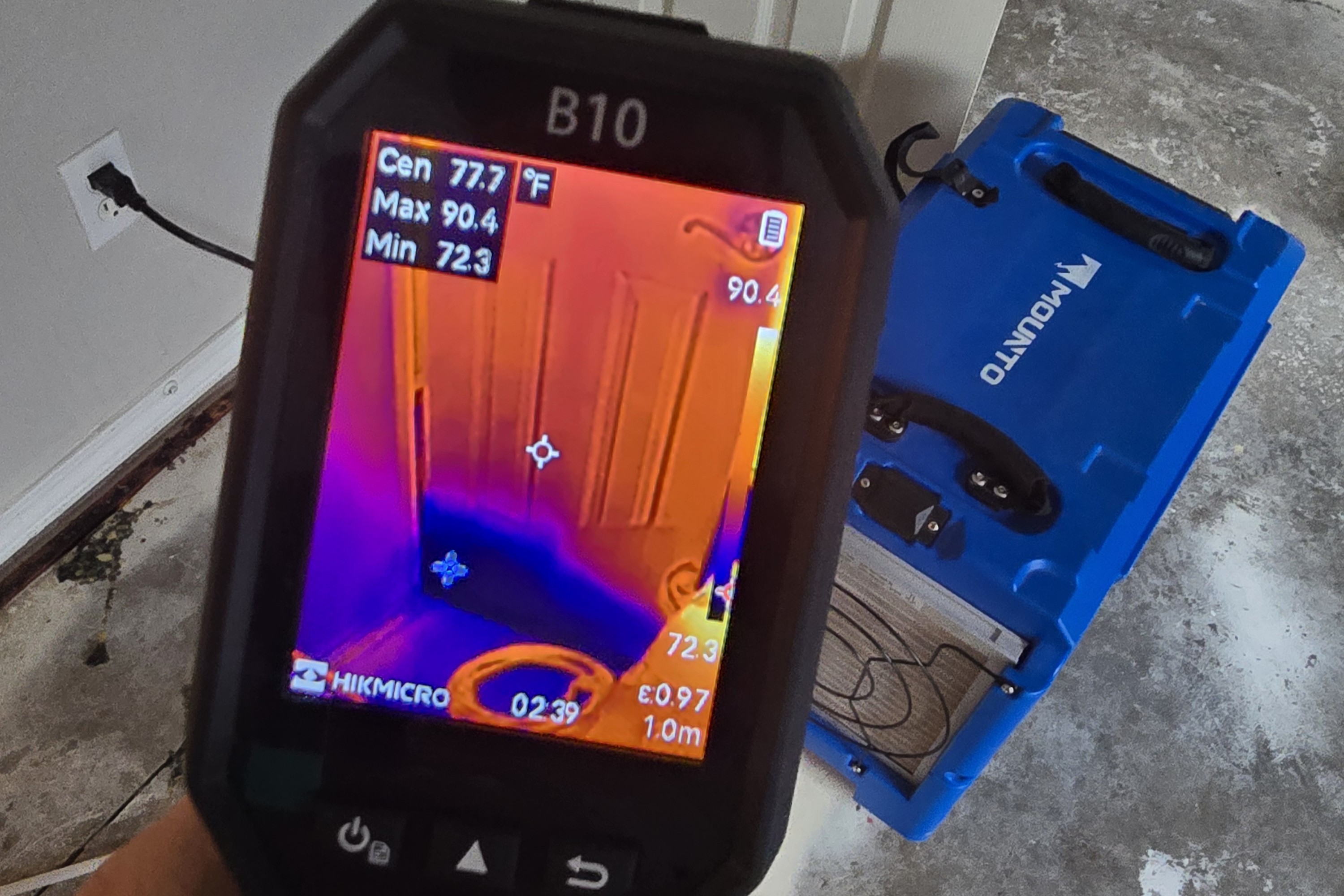 Mold dectector photo in Stillwater OK