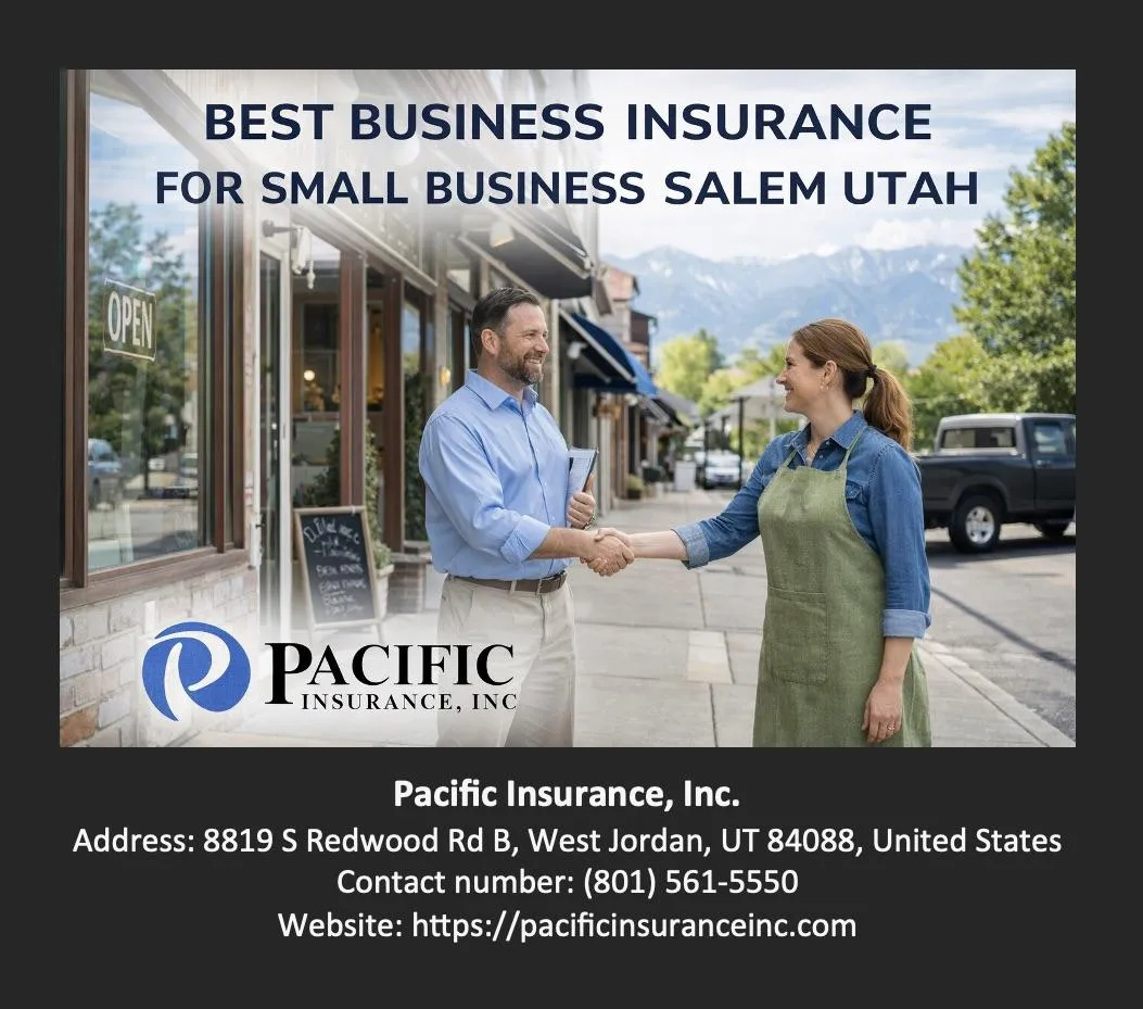 Best Business Insurance for Small Business Salem Utah