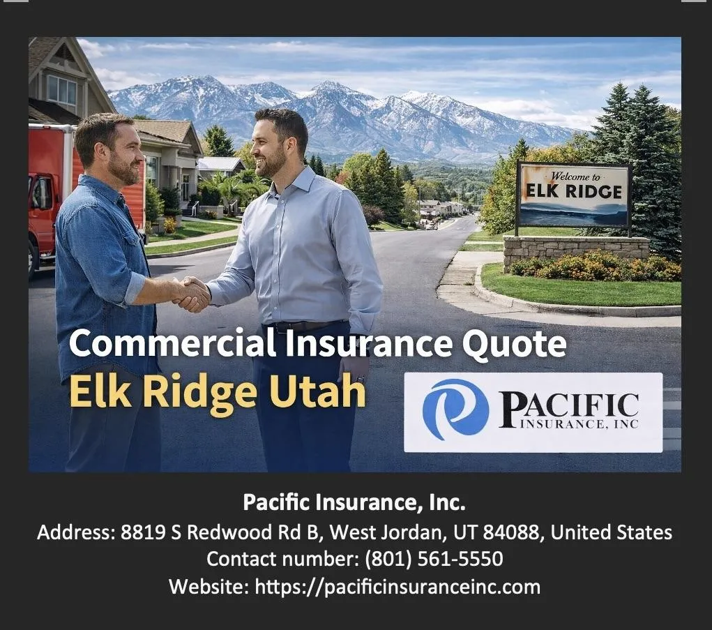 Commercial Insurance Quote Elk Ridge Utah