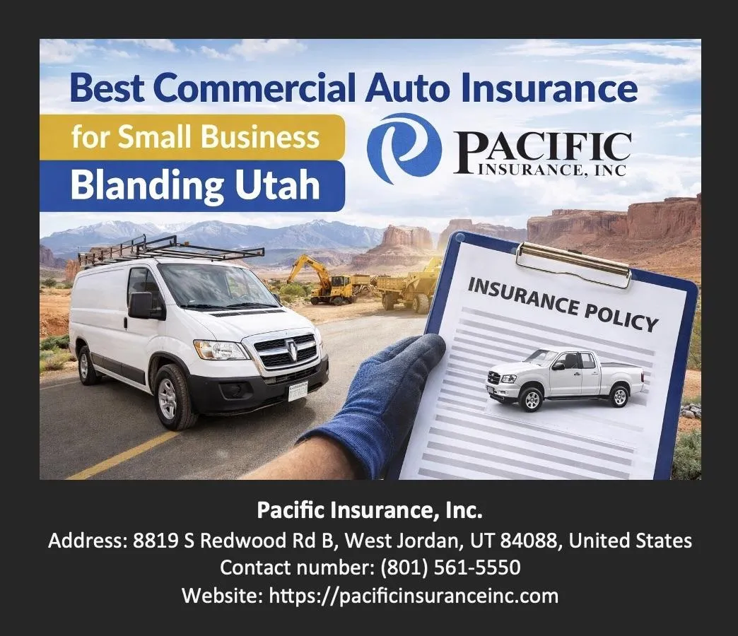 Best Commercial Auto Insurance for Small Business Blanding Utah