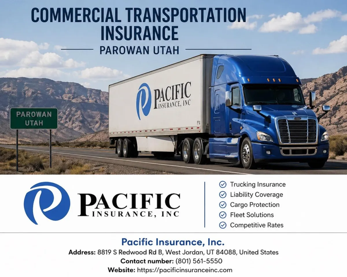 Commercial Transportation Insurance Parowan Utah