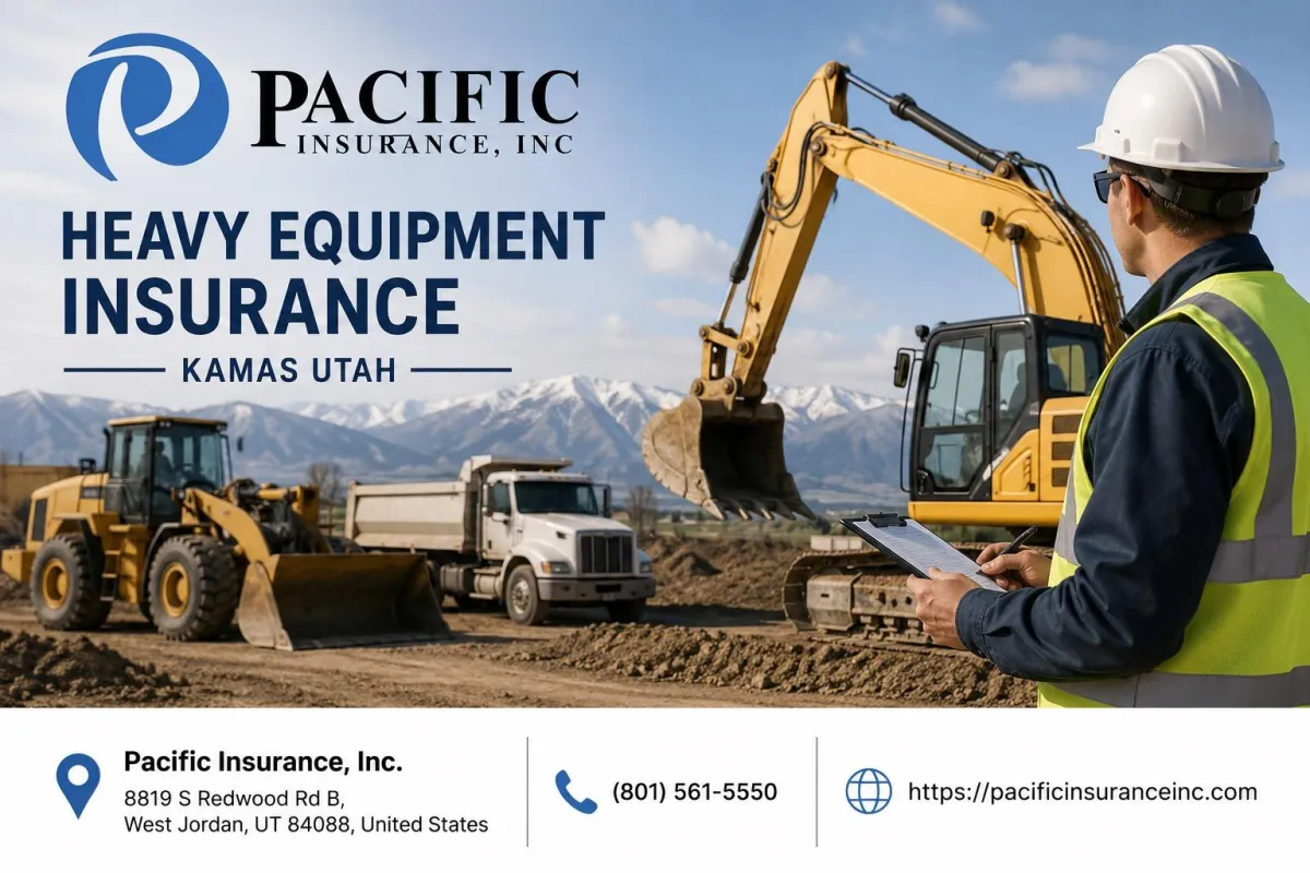 Heavy Equipment Insurance Kamas Utah
