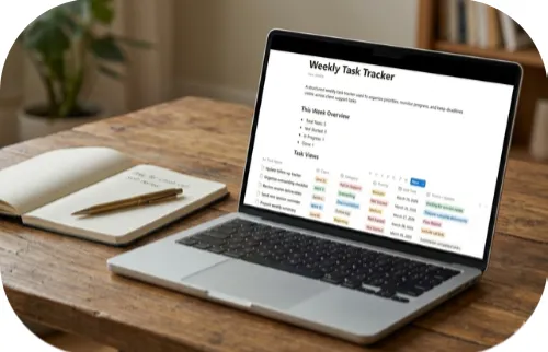 Project and workflow management support for online coaches — launch tracking and team coordination