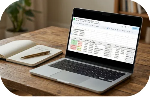 Business reporting and documentation for online coaches — expense tracking and performance reports