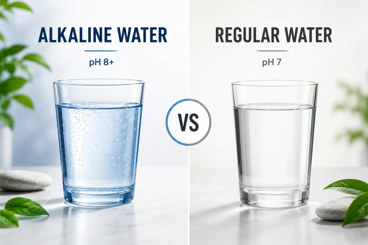 Alkaline Water vs Regular Water | Benefits of Healthy Hydration