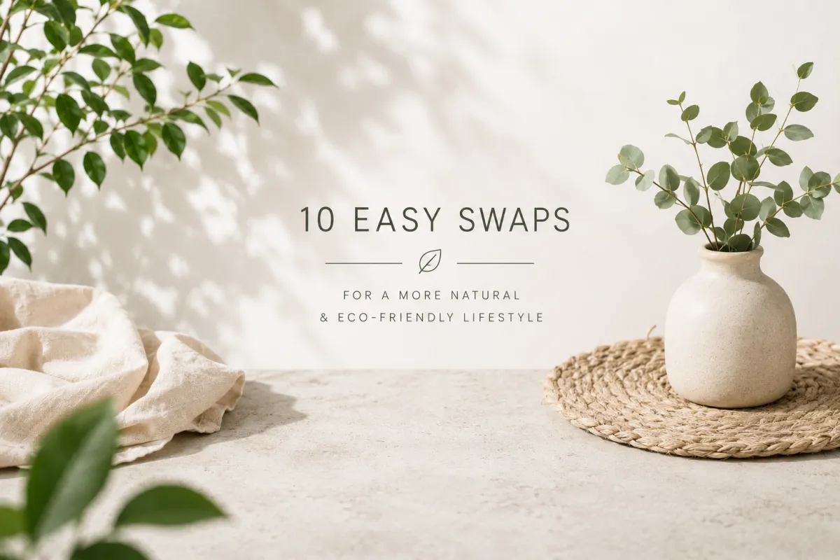 10 Easy Natural Living Swaps That Make Eco-Friendly Wellness Feel Effortless