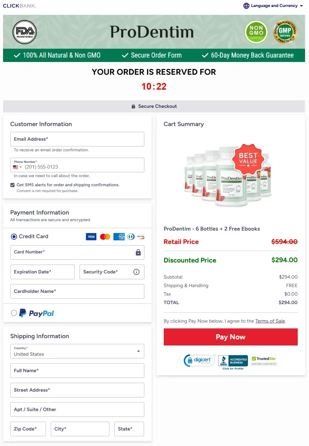 Prodentim supplement