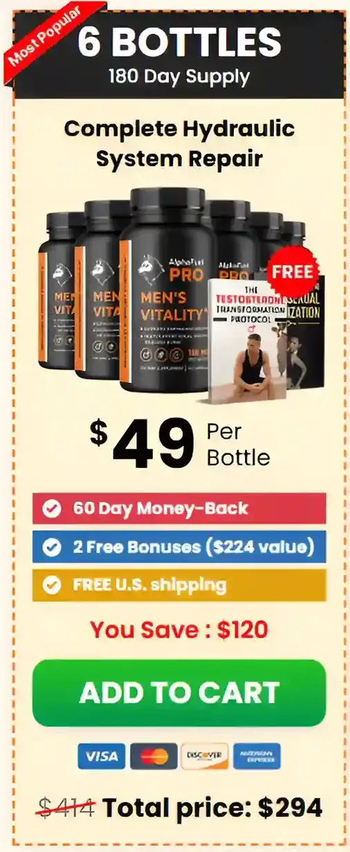 AlphaFuel Pro 6 botlles pricing