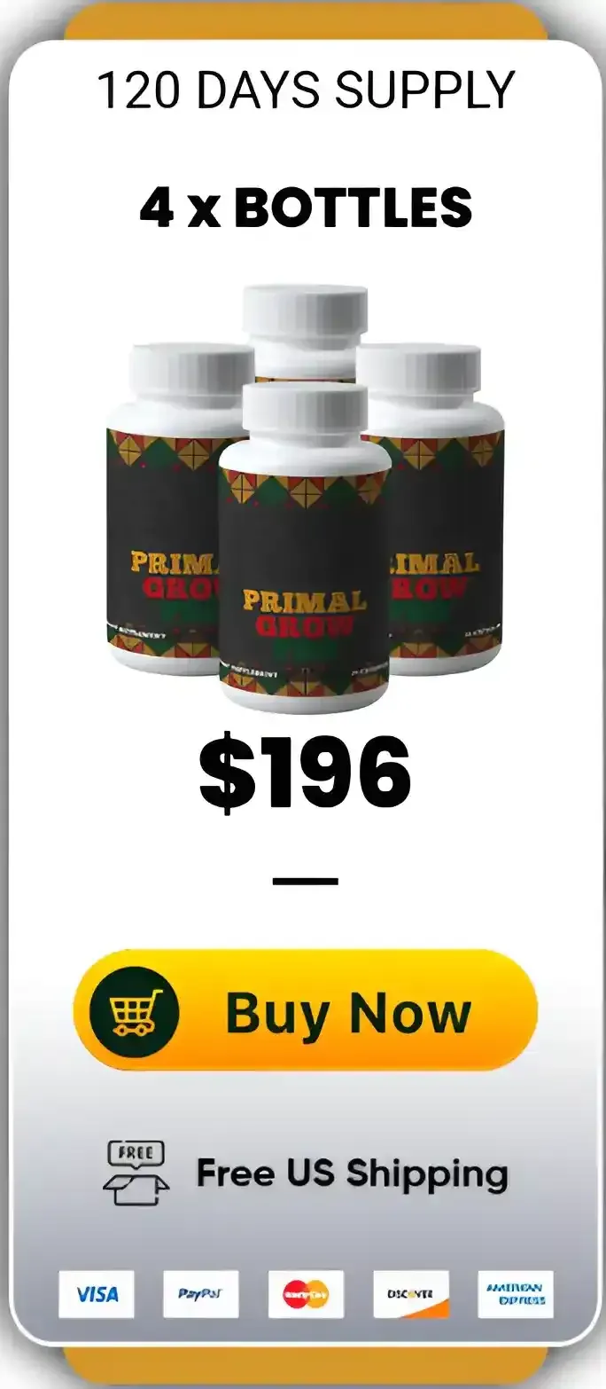 Primal Grow Pro 4 Bottle Pricing
