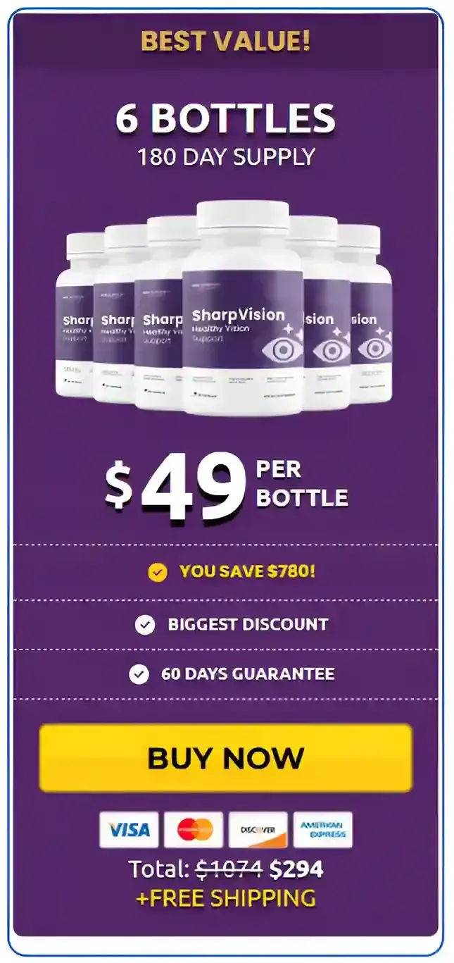 SharpVision  6 bottle pricing