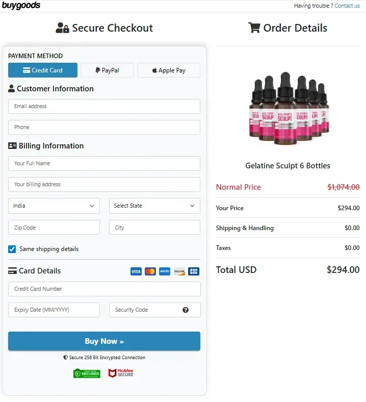  Gelatine Sculpt official website