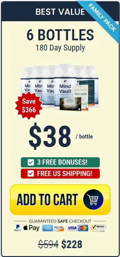 Mind Vault 6 bottle pricing