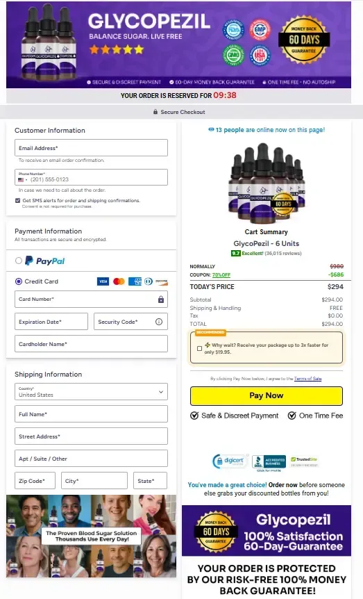 GlycoPezil official website