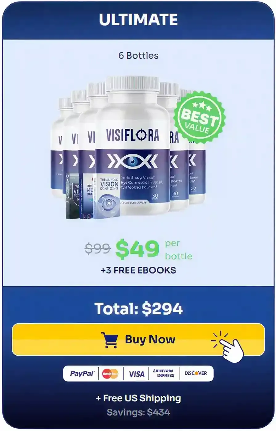 VisiFlora  6 bottle pricing