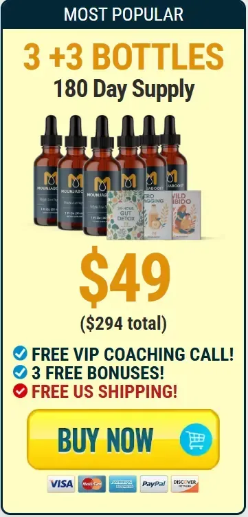 MounjaBoost  6 bottle pricing