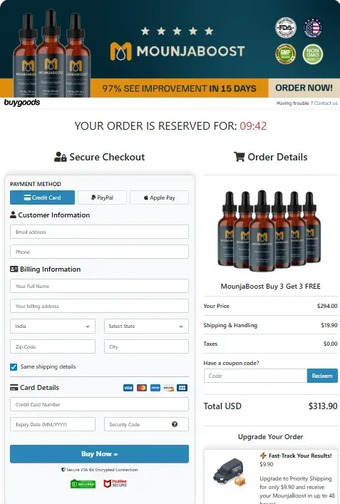 MounjaBoost official website