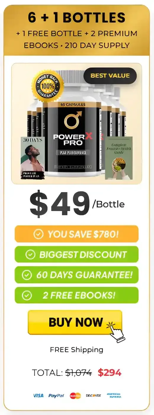 PowerX Pro 6 botlles pricing