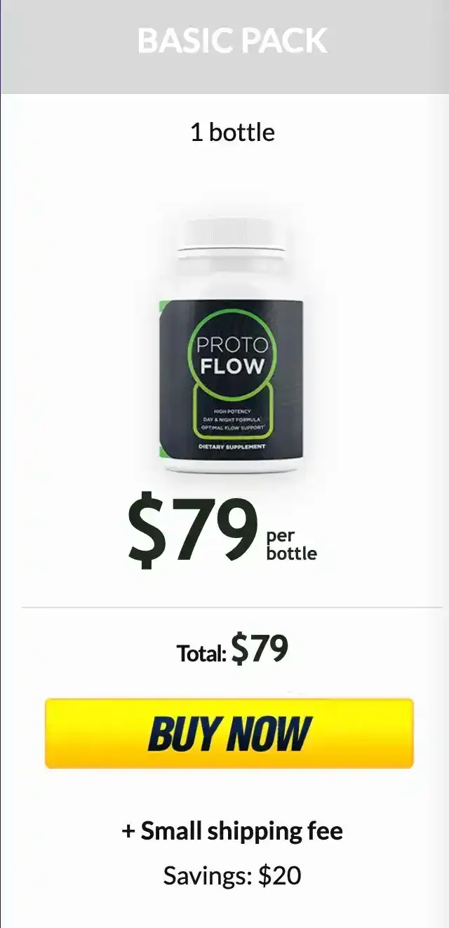 ProtoFlow  1 botlles pricing