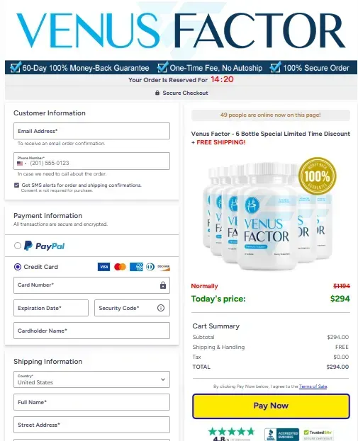 Venus Factor  supplement