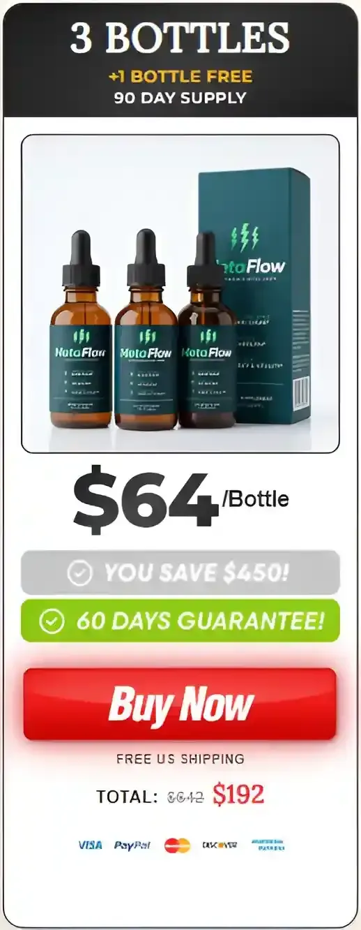 MetaFlow  3 botlles pricing