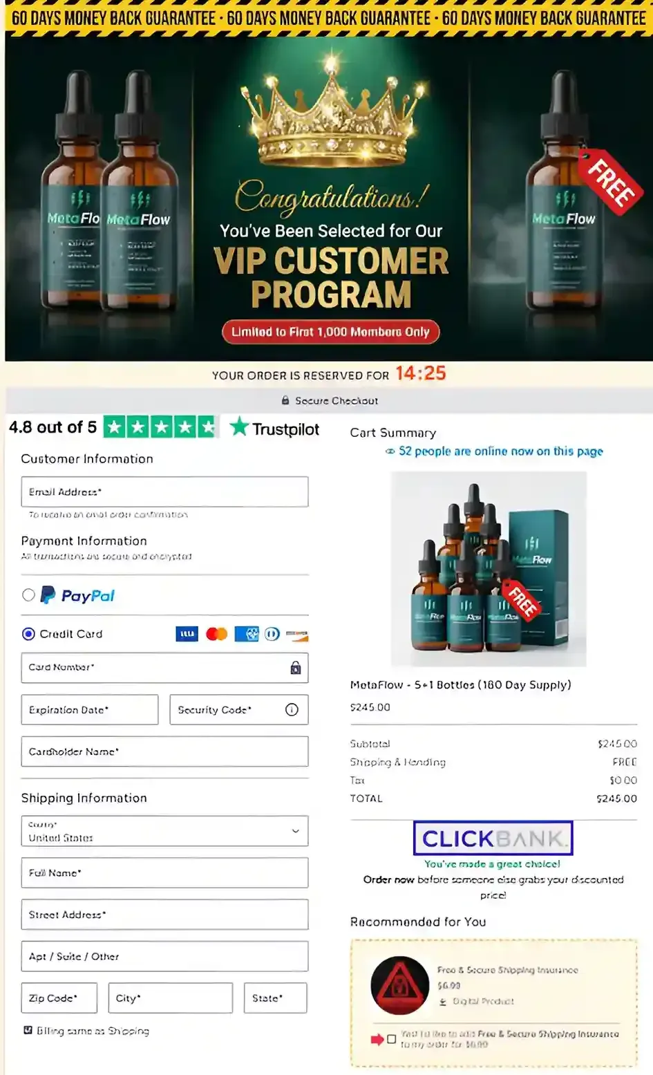 MetaFlow  supplement