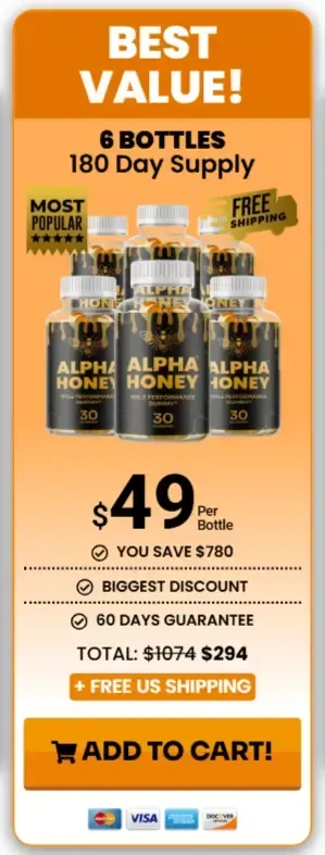 alpha honey 6 botlles pricing