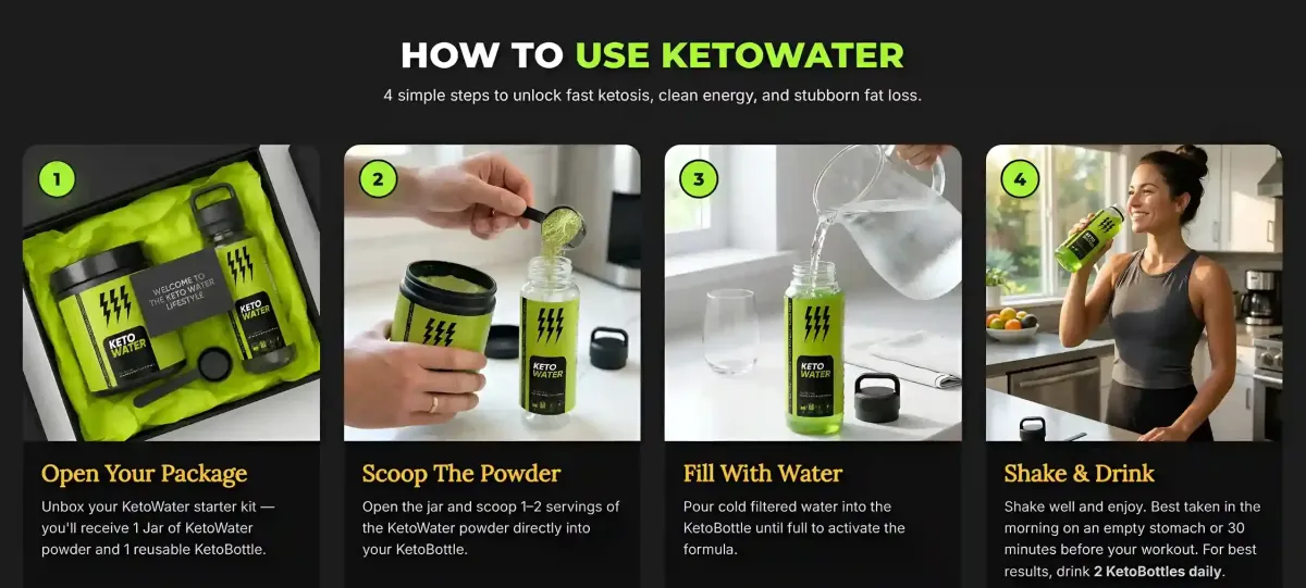 KetoWater order