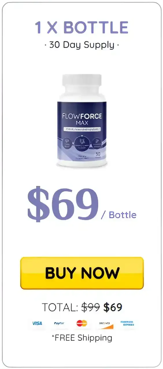 FlowForce Max 1  botlles pricing