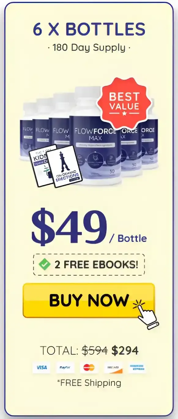 FlowForce Max 6  botlles pricing