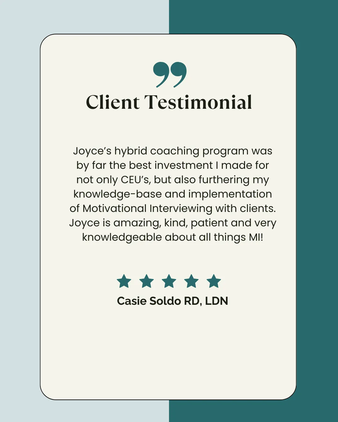 Nutrition Counseling Academy