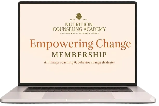 Empowering  Change  Membership mockup